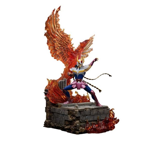 Statua dei Cavalieri dello Zodiaco 1/10 Deluxe Art Scale Phoenix Ikki 41 cm