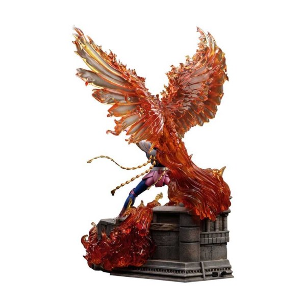 Statua dei Cavalieri dello Zodiaco 1/10 Deluxe Art Scale Phoenix Ikki 41 cm