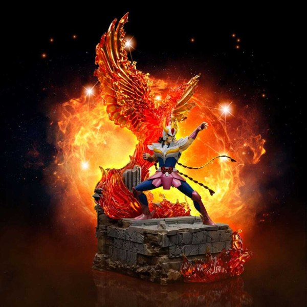 Statua dei Cavalieri dello Zodiaco 1/10 Deluxe Art Scale Phoenix Ikki 41 cm