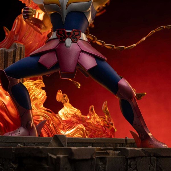 Statua dei Cavalieri dello Zodiaco 1/10 Deluxe Art Scale Phoenix Ikki 41 cm