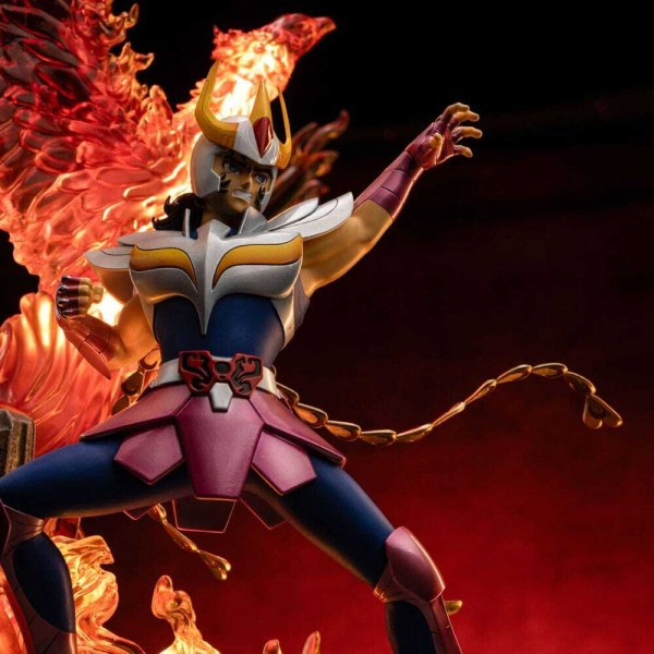 Statua dei Cavalieri dello Zodiaco 1/10 Deluxe Art Scale Phoenix Ikki 41 cm