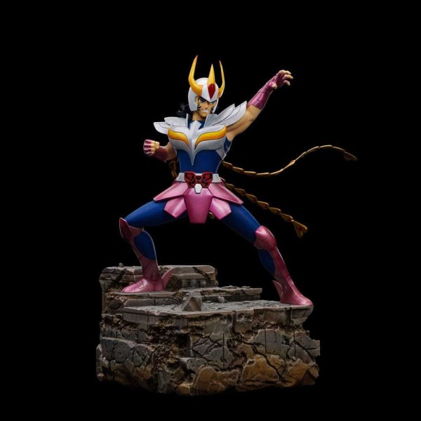 Statua dei Cavalieri dello Zodiaco 1/10 Art Scale Phoenix Ikki 23 cm