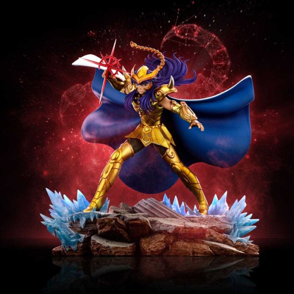 Statua dei Cavalieri dello Zodiaco 1/10 Art Scale Scorpione Milo 24 cm