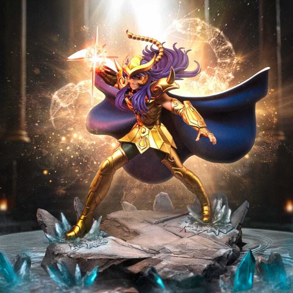 Statua dei Cavalieri dello Zodiaco 1/10 Art Scale Scorpione Milo 24 cm