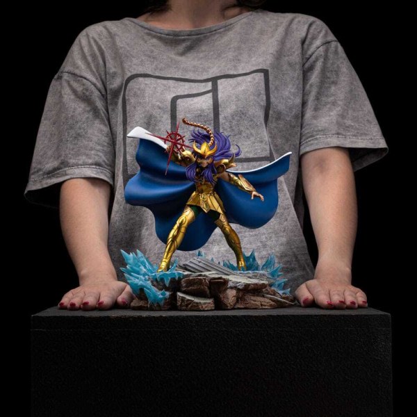 Statua dei Cavalieri dello Zodiaco 1/10 Art Scale Scorpione Milo 24 cm