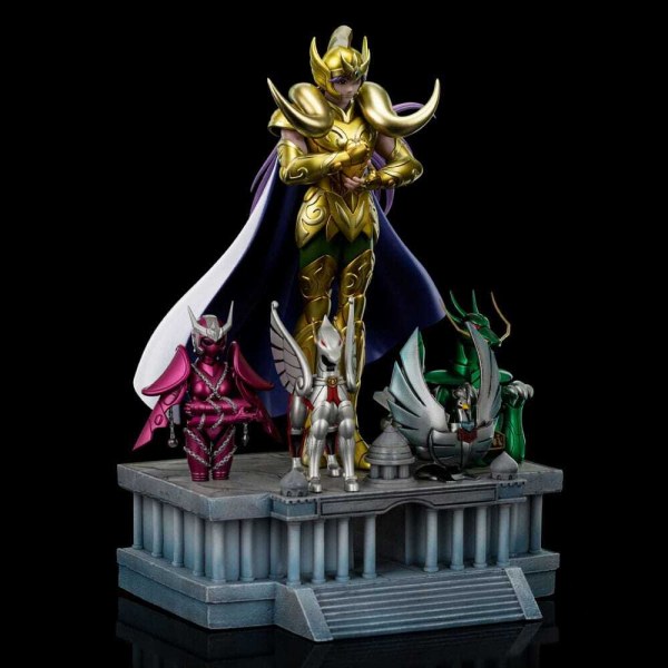 I Cavalieri dello Zodiaco 1/10 Art Scale Aries Mu Deluxe 27 cm