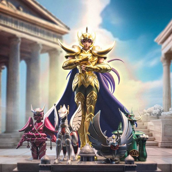 I Cavalieri dello Zodiaco 1/10 Art Scale Aries Mu Deluxe 27 cm
