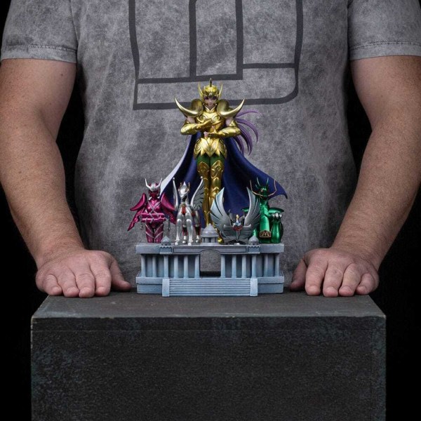 I Cavalieri dello Zodiaco 1/10 Art Scale Aries Mu Deluxe 27 cm
