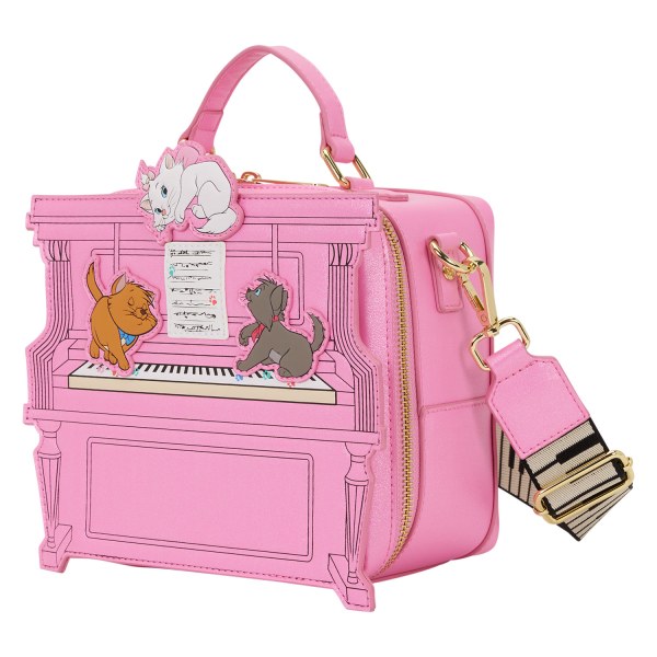 BORSA A TRACOLLA PIANOFORTE ARISTOGATS - DISNEY LOUNGEFLY
