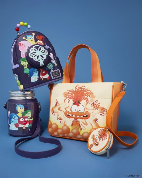 BORSA A TRACOLLA INSIDE OUT 2 FIGURAL JAR - DISNEY PIXAR LOUNGEFLY