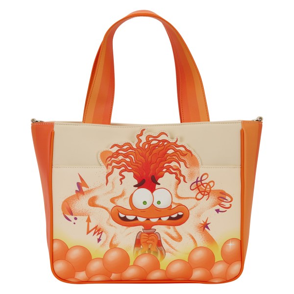 BORSA TOTE CON PORTAMONETE INSIDE OUT 2 ANXIETY - DISNEY PIXAR LOUNGEFLY