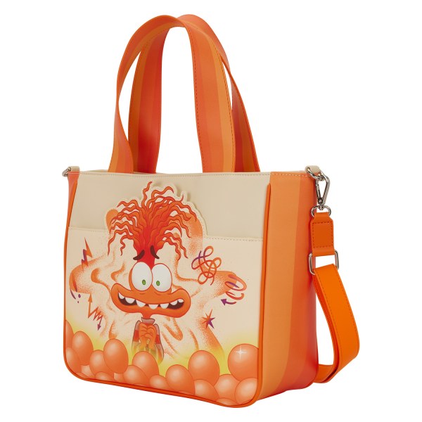 BORSA TOTE CON PORTAMONETE INSIDE OUT 2 ANXIETY - DISNEY PIXAR LOUNGEFLY