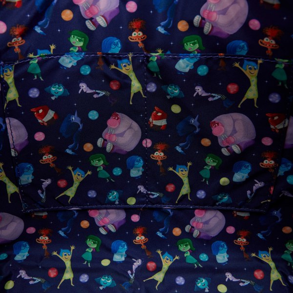 BORSA TOTE CON PORTAMONETE INSIDE OUT 2 ANXIETY - DISNEY PIXAR LOUNGEFLY