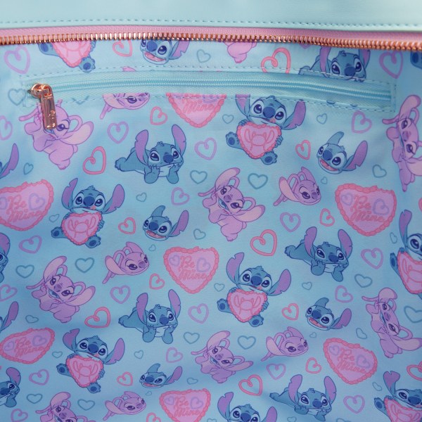 BORSA TOTE STITCH & ANGELO TRUE LOVE - DISNEY LOUNGEFLY