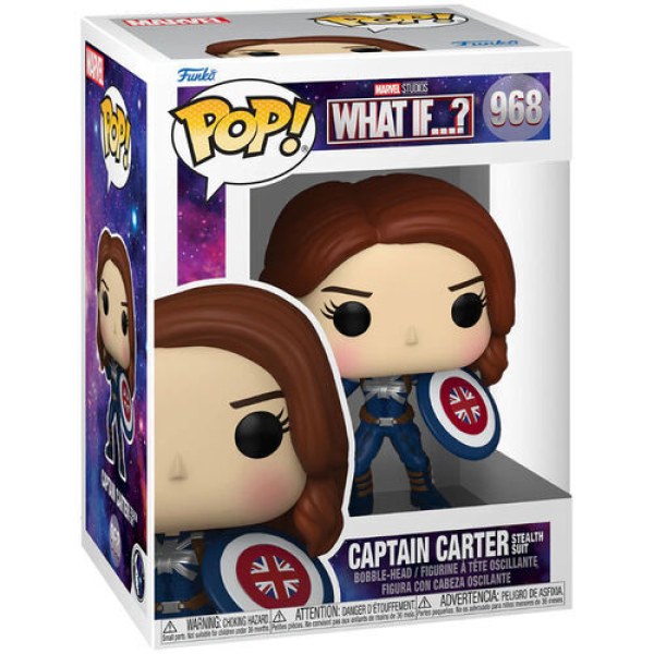 Funko Pop! 968 Marvel What If – Capitan Carter Stealth