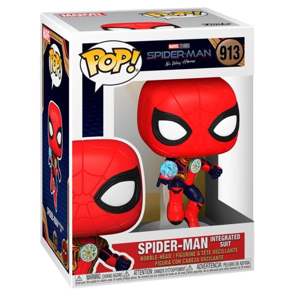 Funko Pop! 913 Marvel Spider-Man: No Way Home – Tuta integrata di Spider-Man