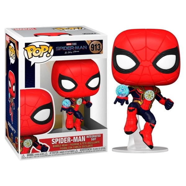 Funko Pop! 913 Marvel Spider-Man: No Way Home – Tuta integrata di Spider-Man