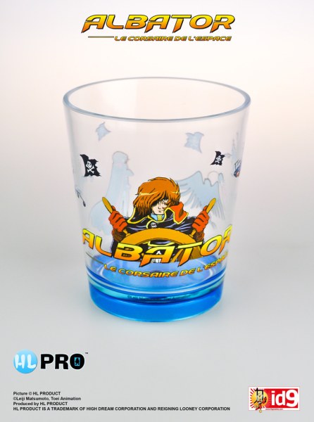 bicchiere di plastica Timone - Capitan Harlock