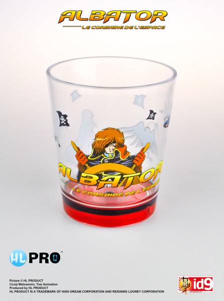 bicchiere di plastica Timone - Capitan Harlock