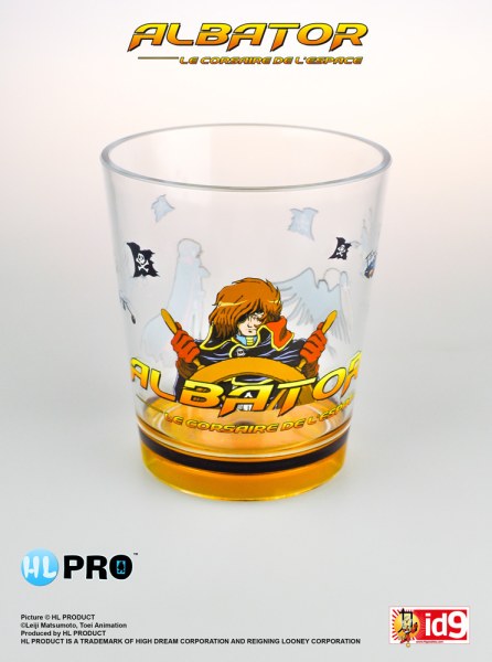 bicchiere di plastica Timone - Capitan Harlock