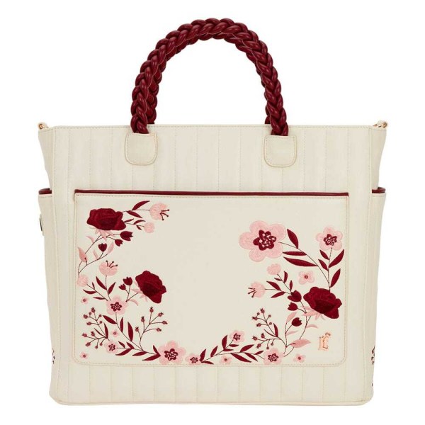 borsa a tracolla Loungefly Figural Cream & Red Floral