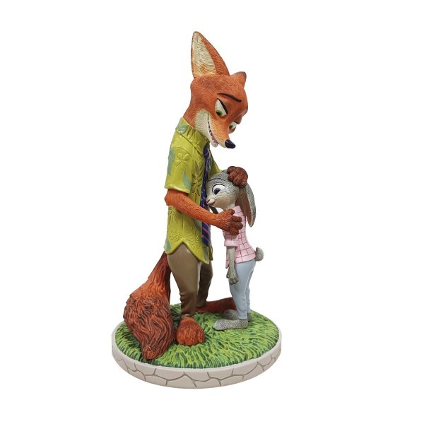 ZOOTOPIA - NICK E JUDY HUG ME FIGURINE - DISNEY SHOWCASE