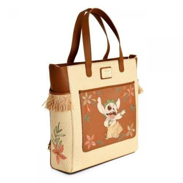 DISNEY - Stitch & Angelo - Sac Tote LoungeFly 'Esclusiva'
