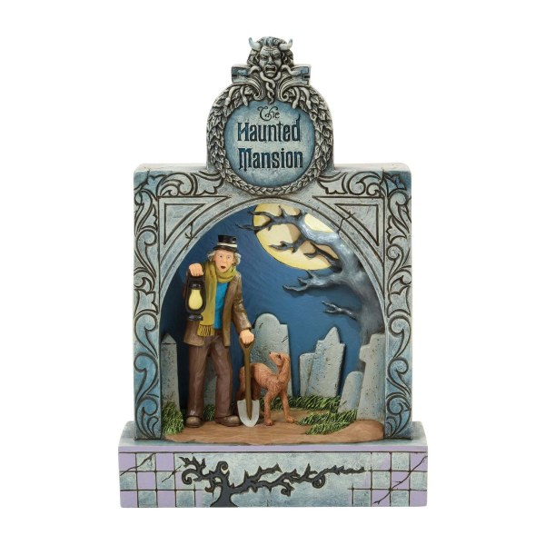 DIORAMA A LED HAUNTED MANSION - DISNEY TRADITIONS