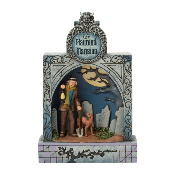 DIORAMA A LED HAUNTED MANSION - DISNEY TRADITIONS