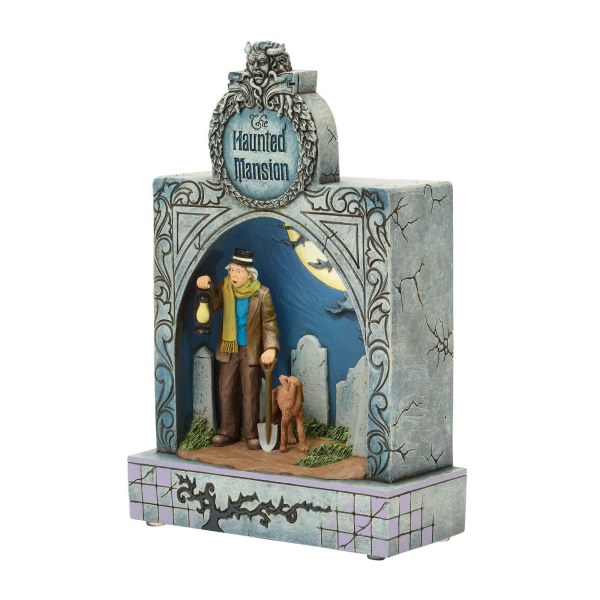 DIORAMA A LED HAUNTED MANSION - DISNEY TRADITIONS