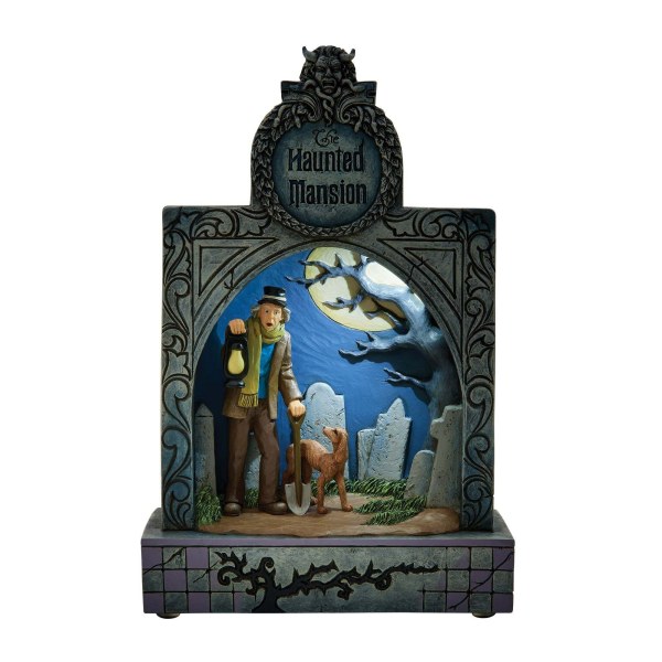 DIORAMA A LED HAUNTED MANSION - DISNEY TRADITIONS