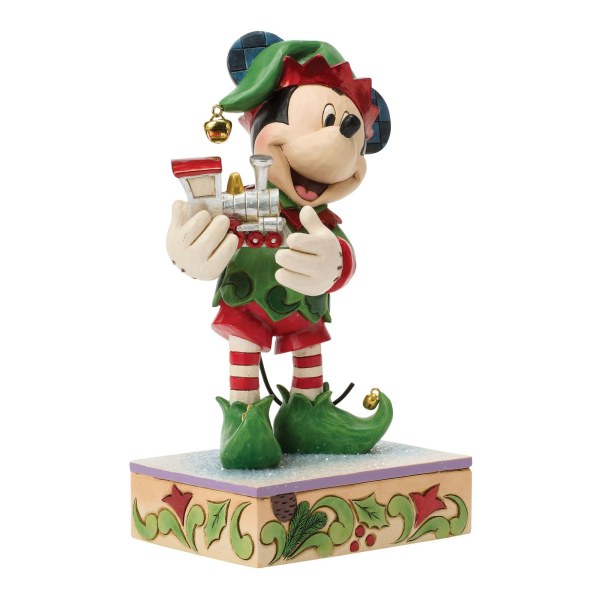 EDIZIONE SPECIALE MICKEY ELFO CON TRENO - DISNEY TRADITIONS