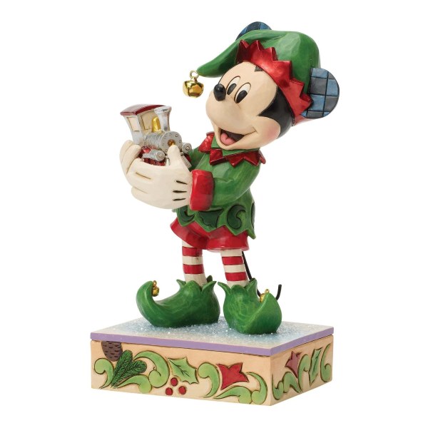 EDIZIONE SPECIALE MICKEY ELFO CON TRENO - DISNEY TRADITIONS