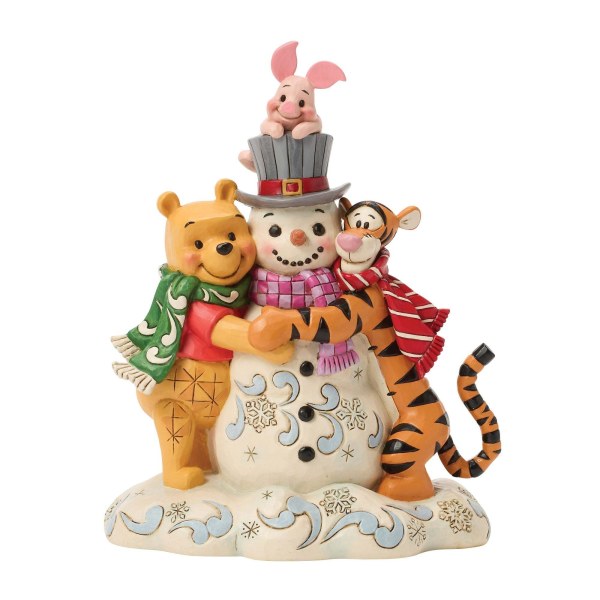 PUPAZZO DI NEVE DI POOH E AMICI - DISNEY TRADITIONS