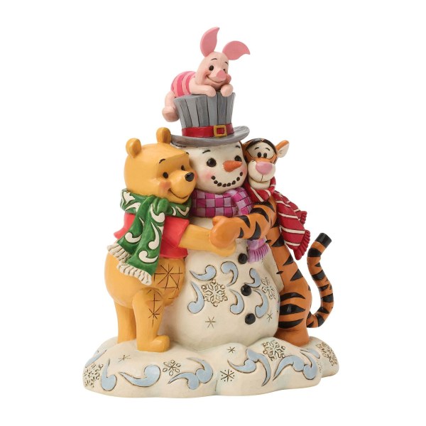 PUPAZZO DI NEVE DI POOH E AMICI - DISNEY TRADITIONS