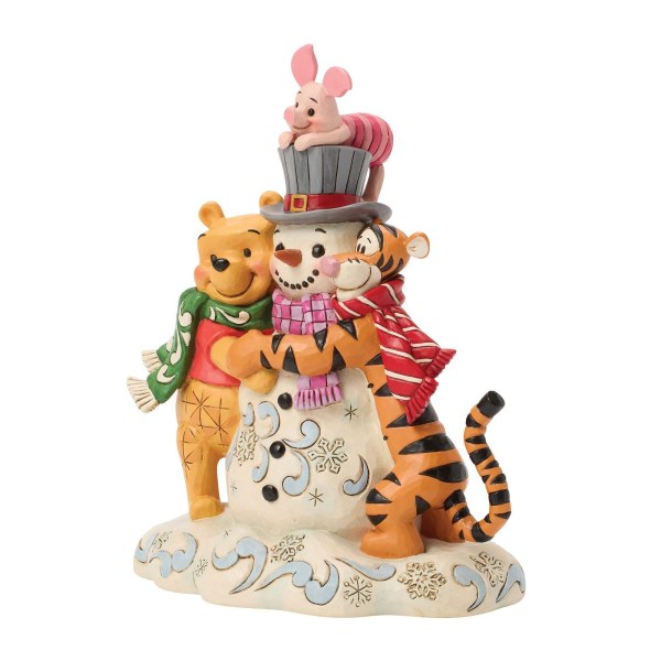 PUPAZZO DI NEVE DI POOH E AMICI - DISNEY TRADITIONS