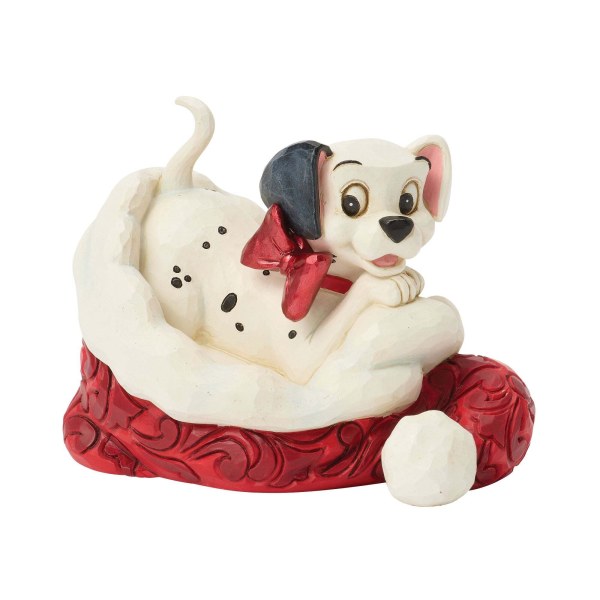 MINI LA CARICA DEI 101 CON CAPPELLO DI BABBO NATALE - DISNEY TRADITIONS
