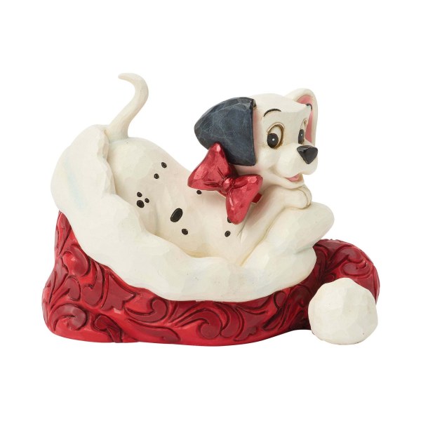 MINI LA CARICA DEI 101 CON CAPPELLO DI BABBO NATALE - DISNEY TRADITIONS