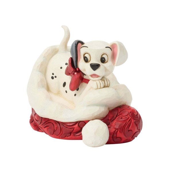 MINI LA CARICA DEI 101 CON CAPPELLO DI BABBO NATALE - DISNEY TRADITIONS
