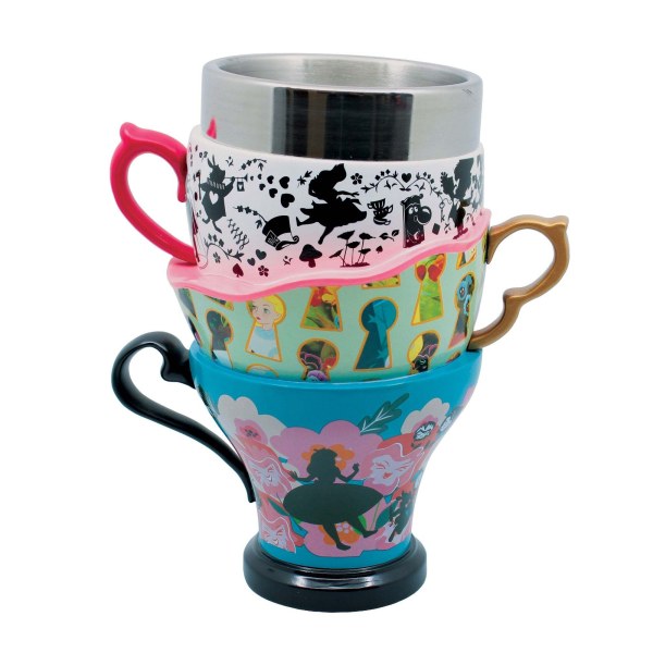 CALICE DECORATIVO ALICE WONDERLAND - DISNEY SHOWCASE