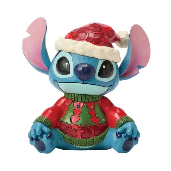 STITCH CON MAGLIONE NATALE (LED) - DISNEY TRADITIONS