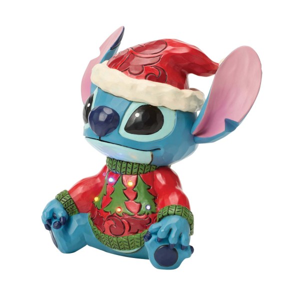 STITCH CON MAGLIONE NATALE (LED) - DISNEY TRADITIONS