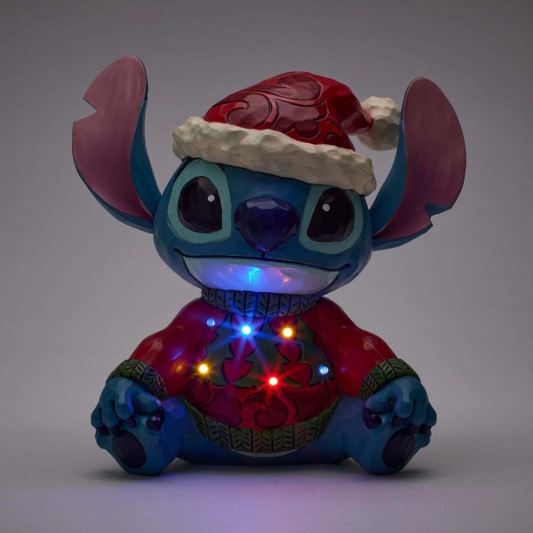 STITCH CON MAGLIONE NATALE (LED) - DISNEY TRADITIONS