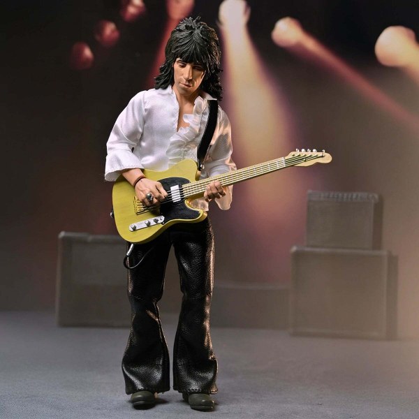 THE ROLLING STONES - ACTION FIGURE VESTITA DA 8" - FIGURA DI KEITH RICHARDS (1975)