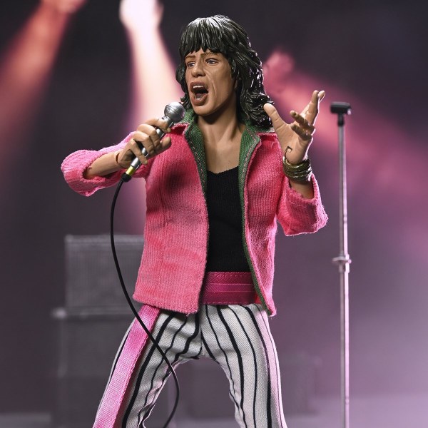 THE ROLLING STONES - ACTION FIGURE VESTITA DA 8" - FIGURA DI MICK JAGGER (1975)