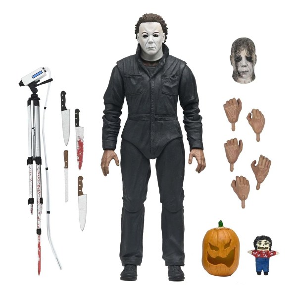 HALLOWEEN RESURRECTION - ACTION FIGURE IN SCALA 7" - ULTIMATE MICHAEL MYERS