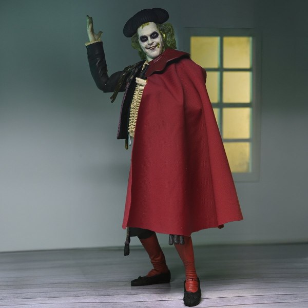 BEETLEJUICE BEETLEJUICE - ACTION FIGURE IN SCALA 7" - ULTIMATE "MATADOR" BEETLEJUICE E SANDWORM 2 PK