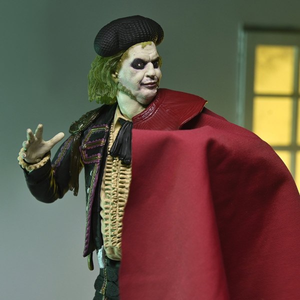 BEETLEJUICE BEETLEJUICE - ACTION FIGURE IN SCALA 7" - ULTIMATE "MATADOR" BEETLEJUICE E SANDWORM 2 PK