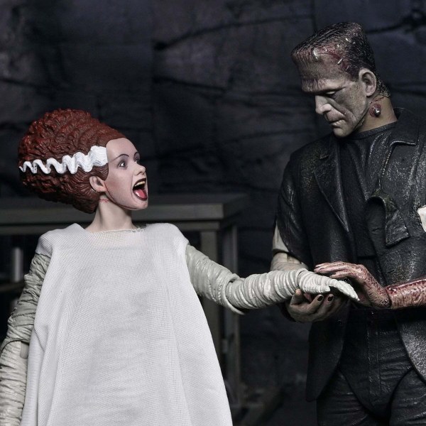 ACTION FIGURE IN SCALA 7" - LA SPOSA DI FRANKENSTEIN CONFEZIONE DA 2