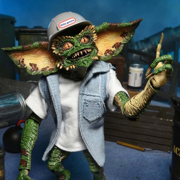 GREMLINS 2 - IL NUOVO LOTTO ACTION FIGURE IN SCALA 7" - GREMLIN DEMOLITORE CONFEZIONE DA 2